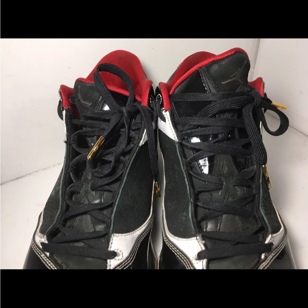 Jordan Black Red Performance Sneakers